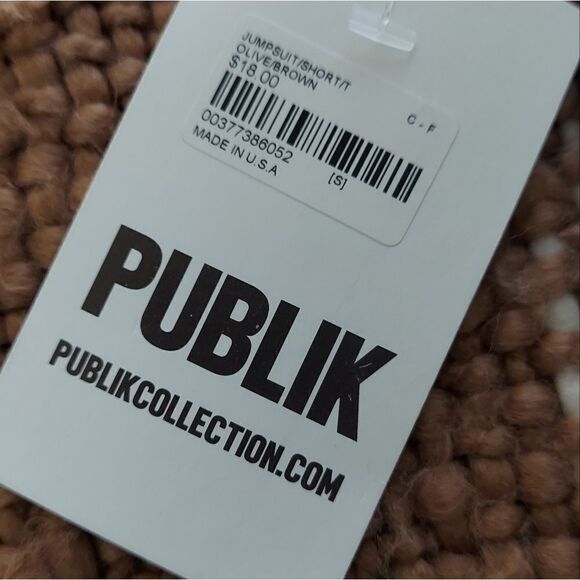 NWT CAMO ROMPER SHORTS Size S - Picture 4 of 6